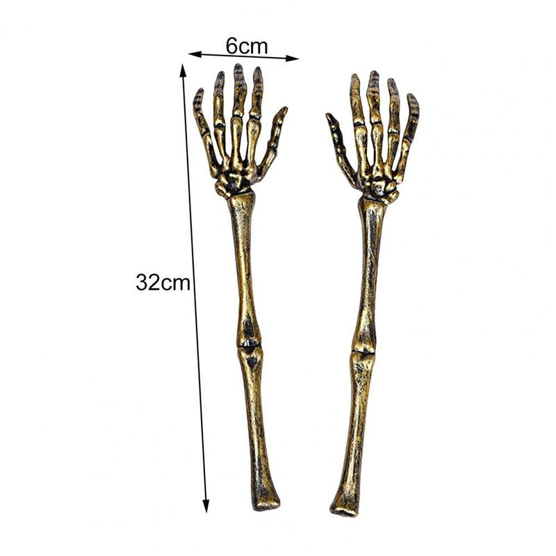 Kościstej dłoni na Halloween ramię szkieletowe rekwizyty dekoracyjne szkieletowe stawki szkieletowe paliki pale na cmentarzysko na imprezę