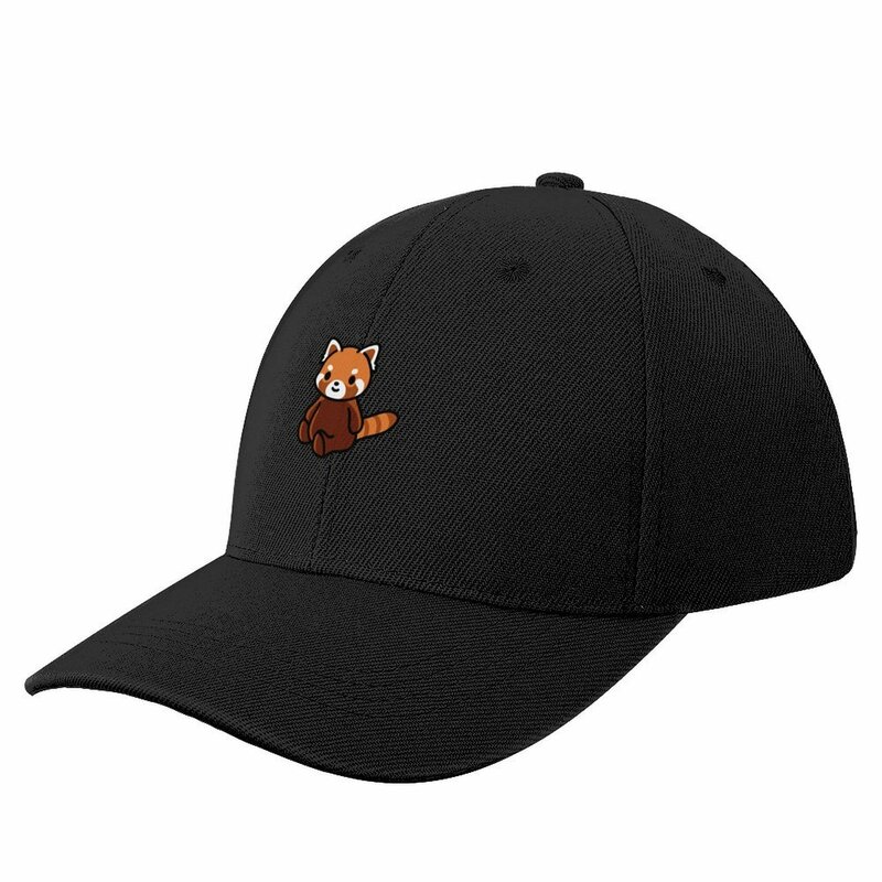 Gorra de béisbol de Panda Rojo para niño y mujer, sombrero de té, Snapback, Occidental