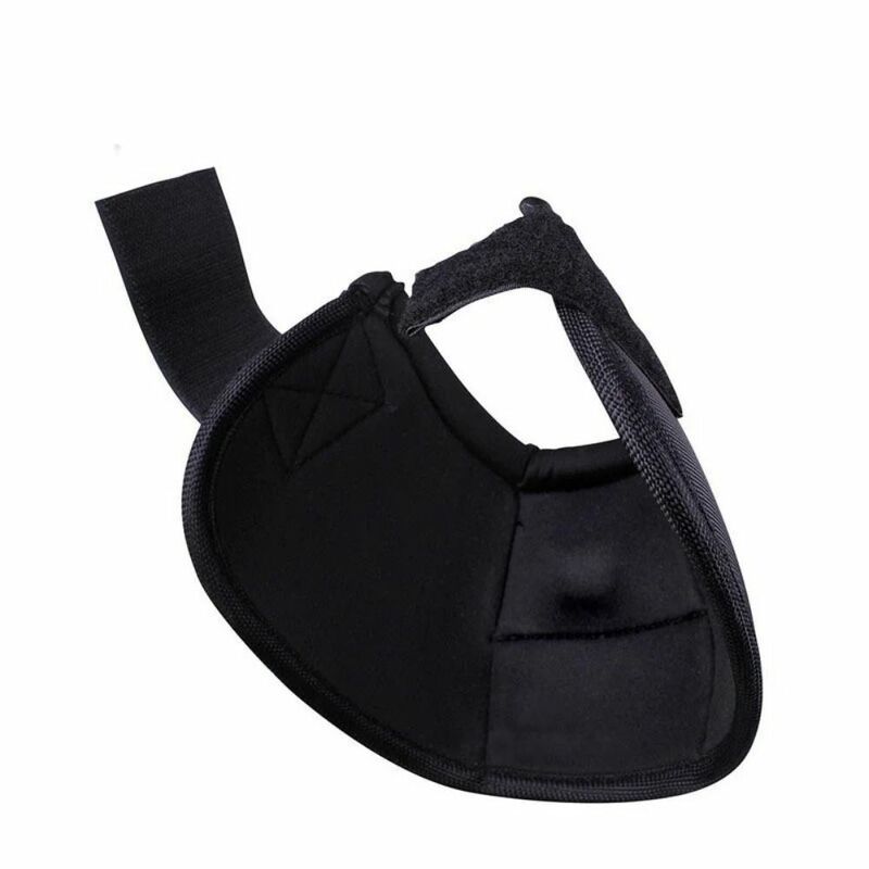 Durável Oxford tecido preto cavalo pés guardas, Botas resistentes ao rasgo, Protetor de pulsos reutilizável casco, 1 par