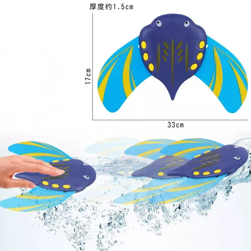 Water Kids Baby Swimming Pool Water Powered Floating Manta Rays gioca con i giocattoli dell'acqua