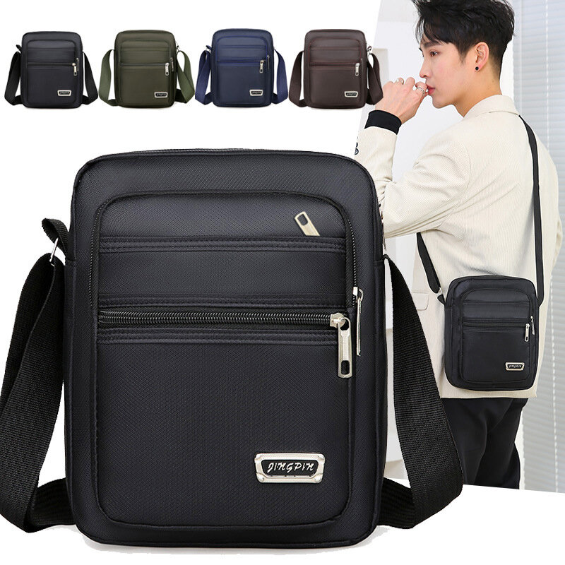New Men Crossbody Bags Nylon Men Women Shoulder Bags Travel Casual Storage Shoulder Bag Mens Messenger Bags