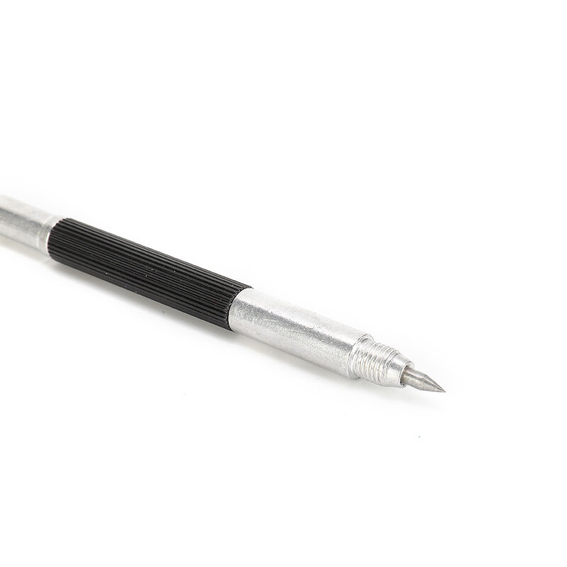 Durável Double Ended Lettering Pen, prático Scribing Ferramentas Kit Pack, ponta de carboneto de tungstênio, novo, 2pcs, 2pcs