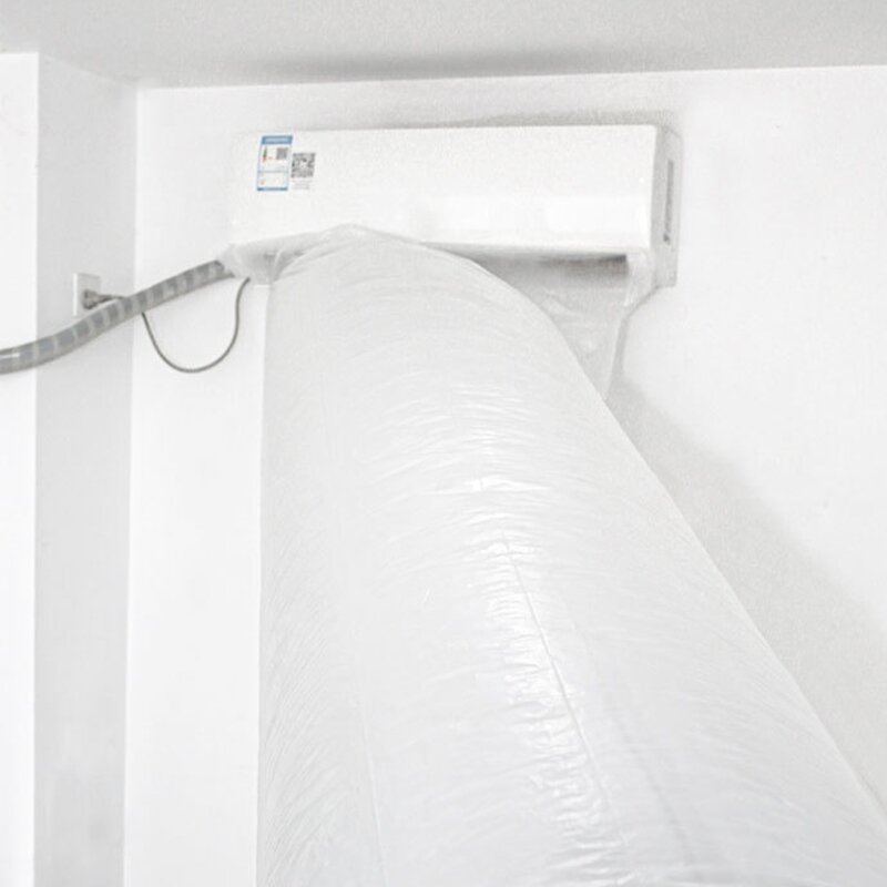 5/10/15/20m Air Conditioner ขยายท่อเป่าแบบยืดหยุ่นกระเป๋าท่องเที่ยวท่อเครื่องปรับอากาศ Induced กระเป๋า