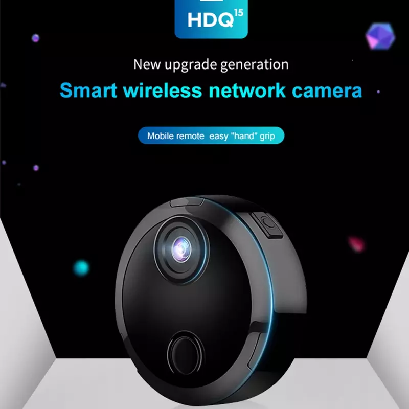 Mini Draadloze Ip Camera Hd 1080P Home Security Wifi Ir Nachtzicht Magnetische Camcorder Videorecorder Surveillance Babyfoon