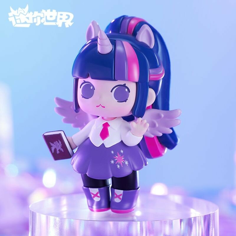 8CM High Original Mini World Magic Pony Series Blind Box Toys Model 9 Style Cute Anime Figure Gift Surprise Box