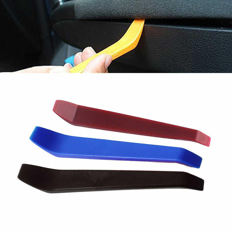 Heavy duty Car Door Trim Panel Tool Installer Tool for Car Door Clip Panel Crowbar Removal, Suitable for All Vehicles