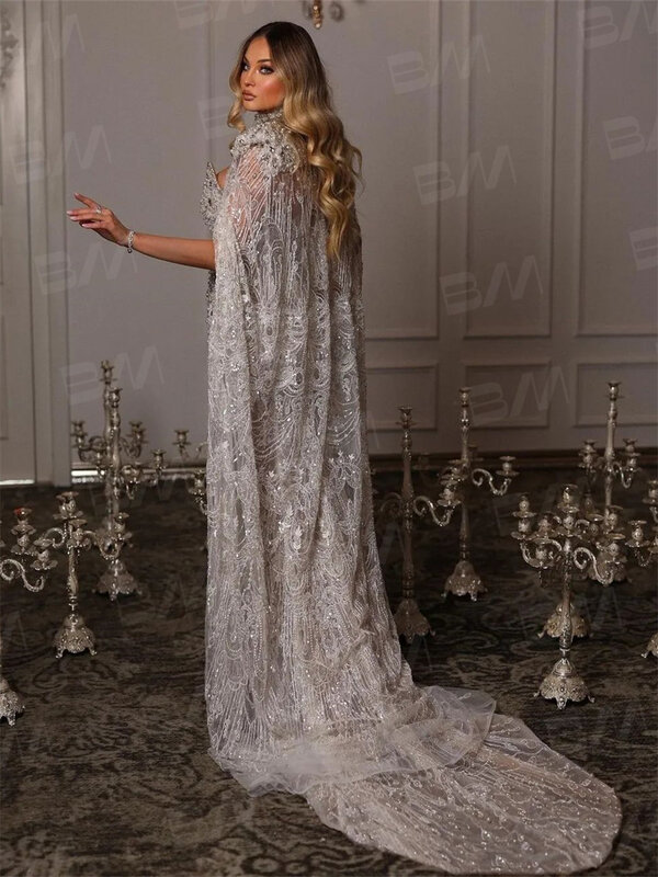 Beaded Embroidery Mermaid Wedding Dress Luxury Beadings Bride Dresses For Wedding Party Bridal Gown Vestidos De Novia