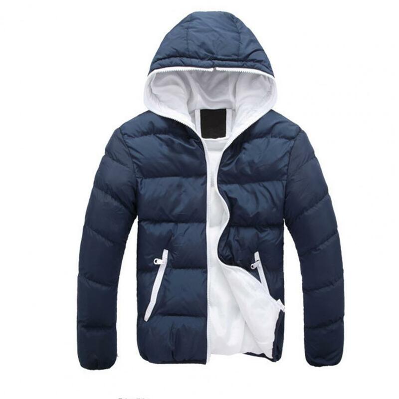 Large Size Jacket Fashion Autumn and Winter Men Ultra Parkas Jackets Thick Outdoor Men Clothes Warm Male Zipper Coats Streetwear