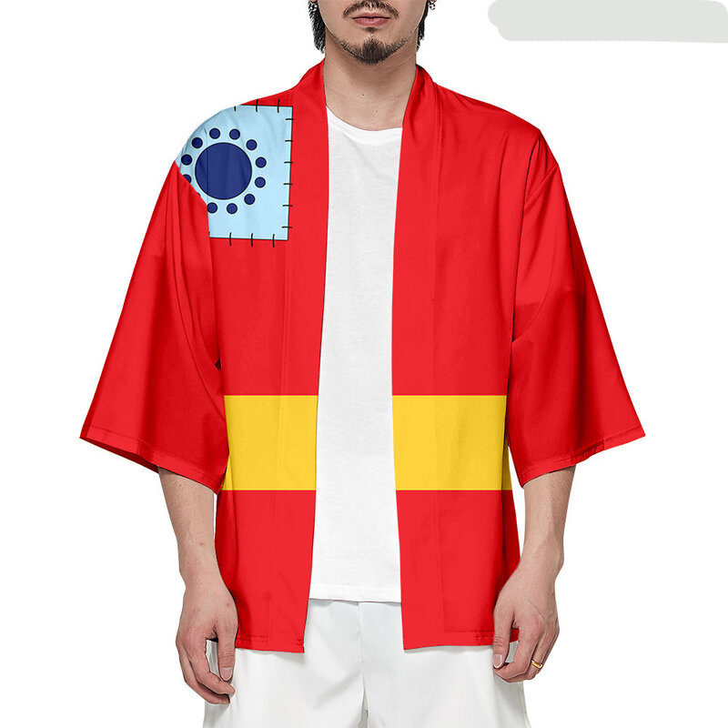 Camiseta de Cosplay de Colosseum D Luffy, ropa de vestir Rosa Corrida, disfraces de girasol, Tops informales