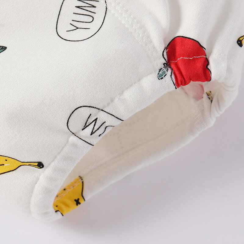 Celana Training bayi Nowborn Bebé kain popok dapat digunakan kembali dapat dicuci katun elastis pinggang kain popok pakaian dalam