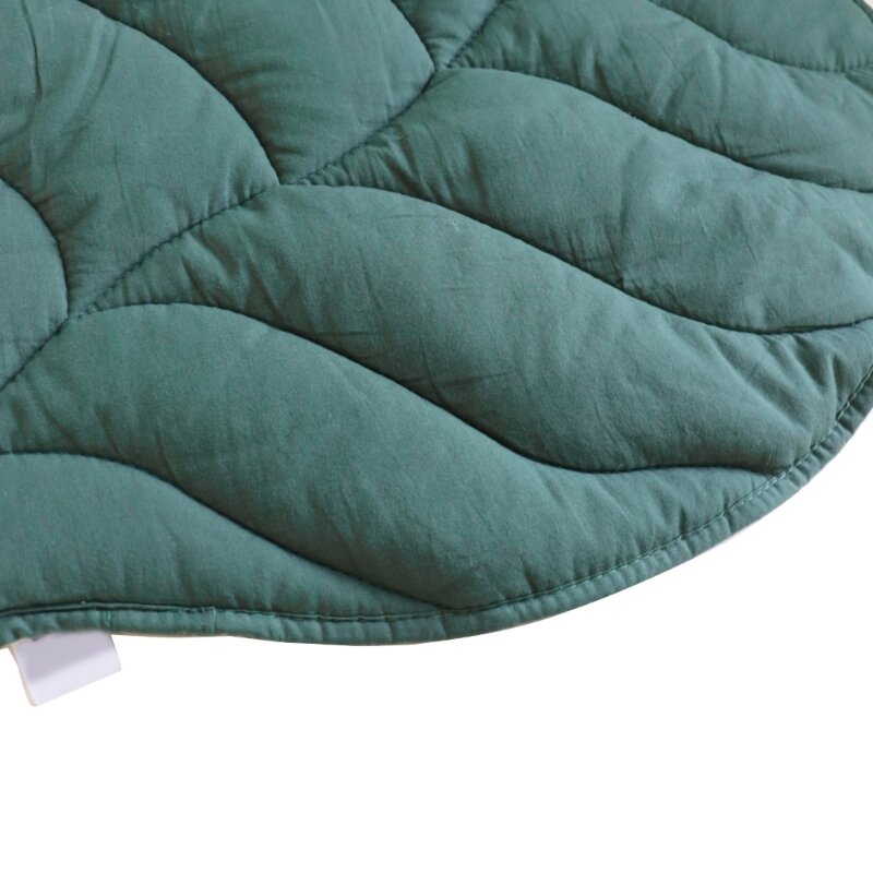 F62D Calda coperta per adulti Coperta super morbida con foglie per divano letto Coperta per piante Decorazioni per casa Getta