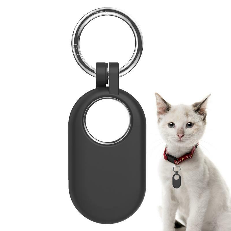 Capa de silicone macia para Smart Tag Keychain, Luminoso, Resistente a Choque, Design Anti-Perda, Localizador de Carteira, Pele protetora macia