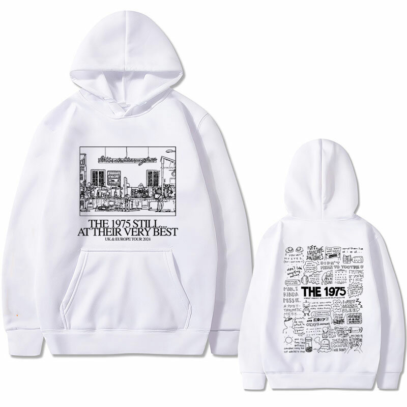 Rock Band The 1975 Still At Their Very Best Uk Europe Tour Graphic Hoodie Men Women's Indie Alternative Rock Pullover Hoodies