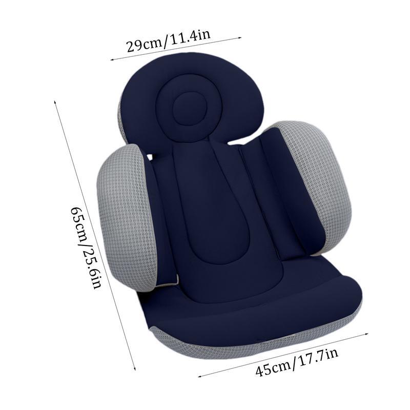 Baby Car Seat Cushion Insert Extra Soft Car Seat Insert Cushion Pad Car Seat Insert Head Neck Seat Insert Pad Body STroller Tool