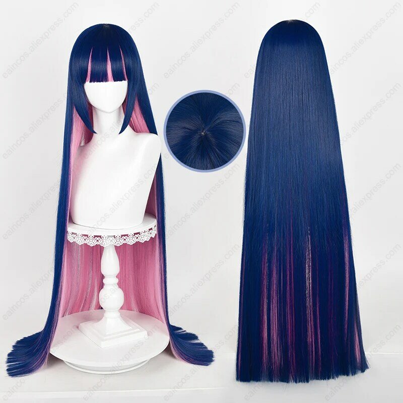 Anime calza Anarchy Panty Anarchy Burifu parrucca Cosplay 100cm/75cm/30cm parrucche lunghe capelli sintetici resistenti al calore
