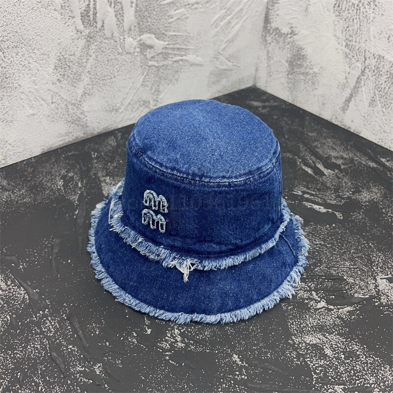 어부 모자 디자인 버킷 햇, 블루 컬러, 여성 레저, 여름 야외 해변 모자, 햇빛가리개, 513607, 새로운 패션