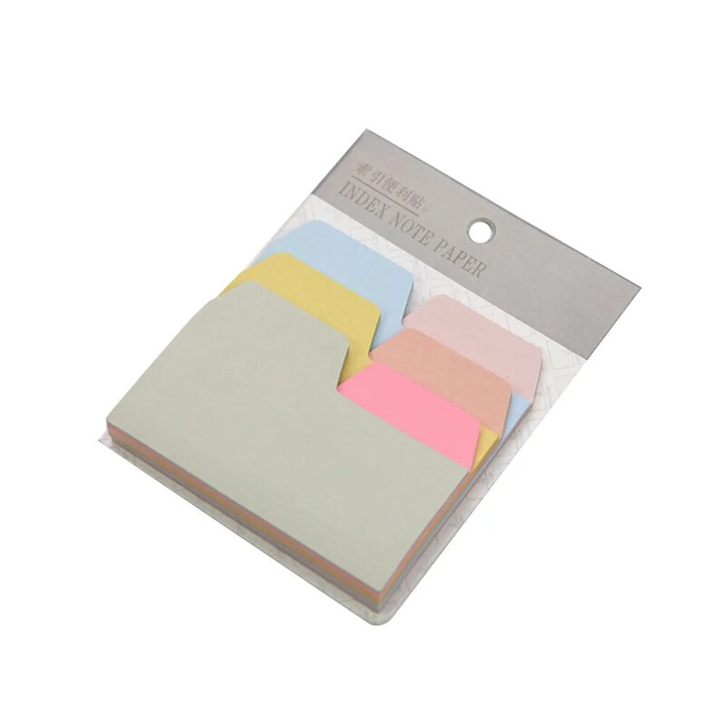 6 -Color Hand Account Colorful Sticky Notes Page Markers Labels 6-Color Index Papers