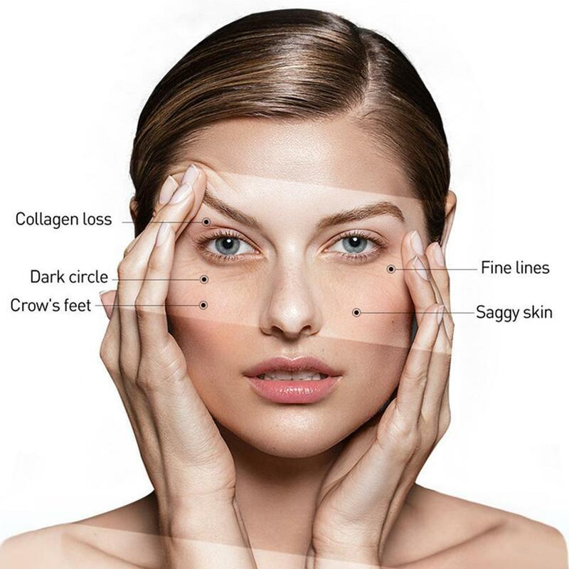 Anti-Falten-Augen creme verblasst feine Linien dunkle Ringe entfernen Augen taschen Festigkeit Anti-Aging-Pflege Augen Augen serum 30g Schwellungen w6n2