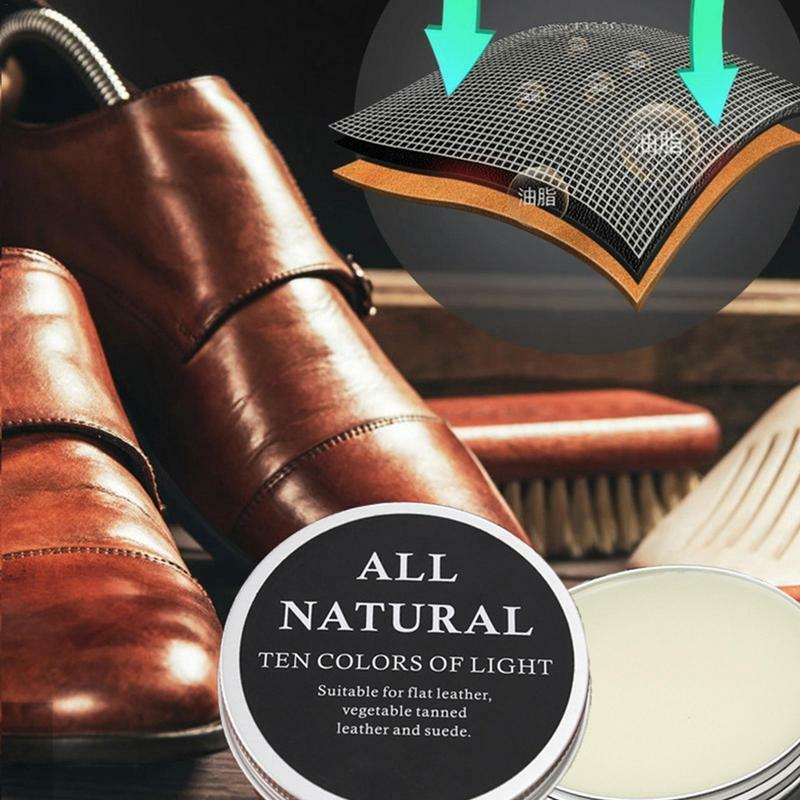 Mink Oil Leather Conditioner Waterproof Leather Boot Conditioner Saddle Oil Leather Care Softener For Furniture Auto Interiors