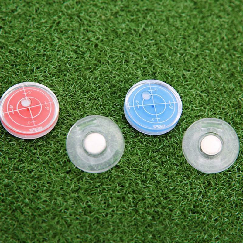 Portable Golf Ball Marker, Golf Hat Clip Clamp, Slope Putting Level, Reading Ball Marker, High Precision Acessórios para Golfer Gift