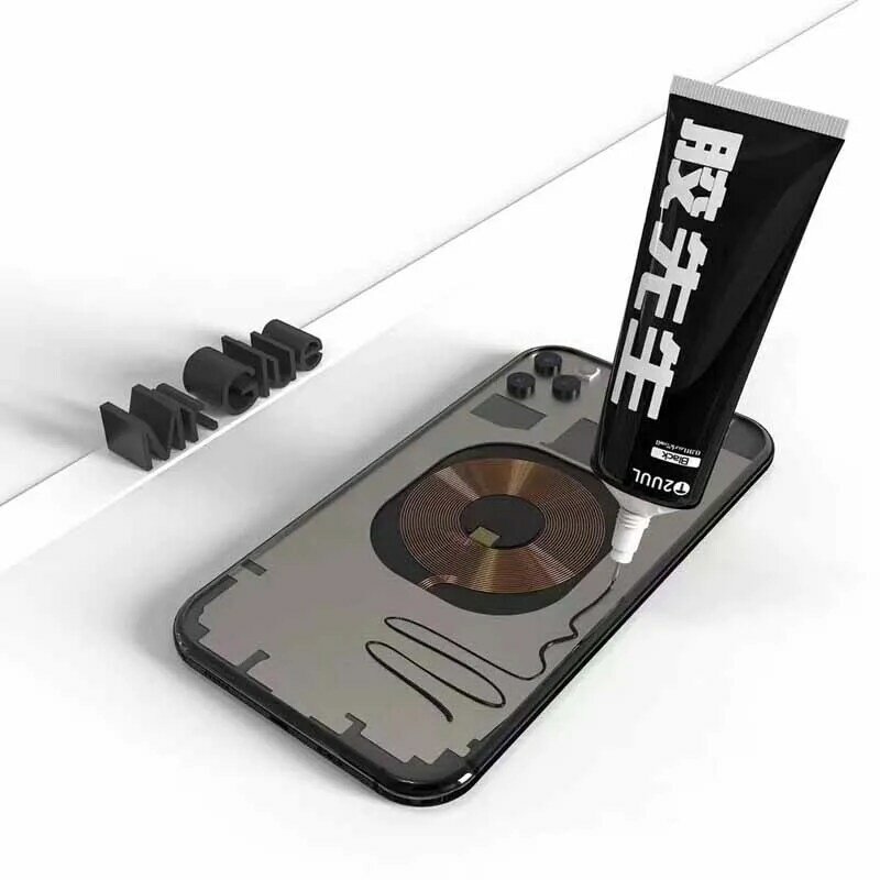 2uul mr cola para reparo 25ml branco preto adesivo multi purpose de secagem rápida super forte telefone tela toque cola ferramenta