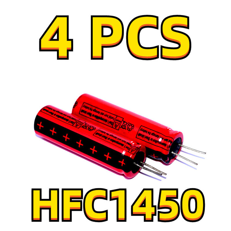 LiFePo-batería de iones de litio recargable HFC1450, 4 piezas, alta velocidad, 10C, 3,2 V, 500mAh, corriente máxima de 5A