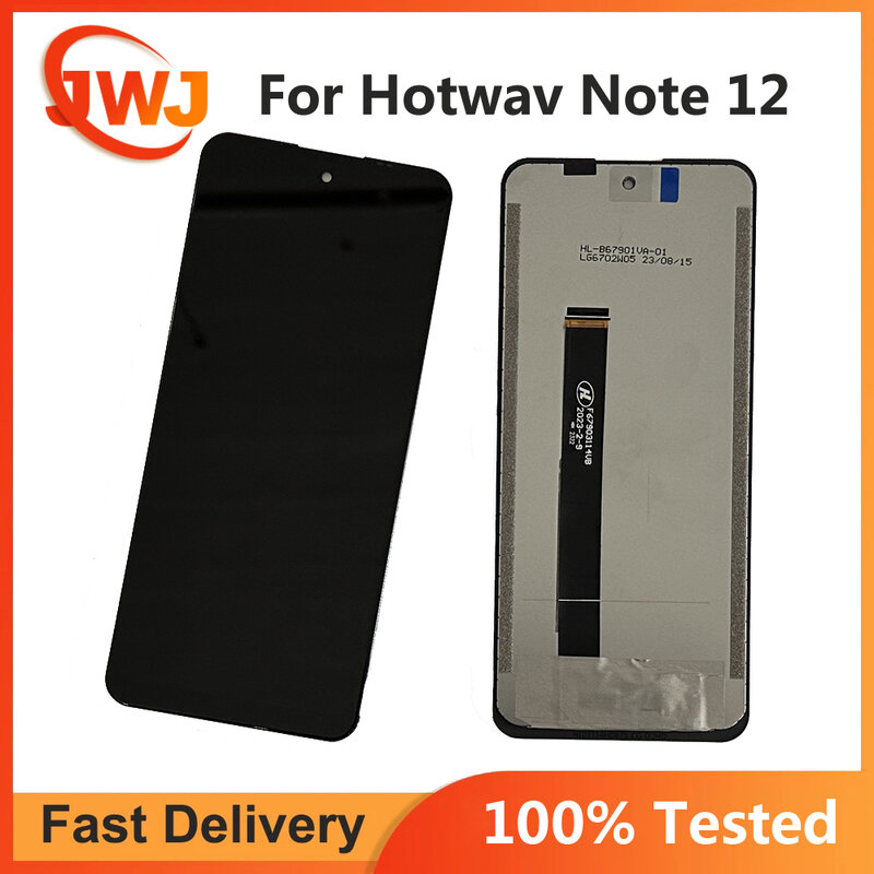 Testato al 100% per Hotwav Note 12 Display LCD Touch Screen Assembly garanzia di lavoro per Hotwav Note12 Display Screen sensore LCD