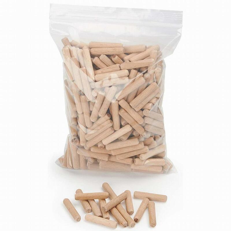Hardwood Dowels Wood Dowels Accessories Woodoworking Tools Chamfered Chamfered Fluted Pin Industrial New Wooden Dowels