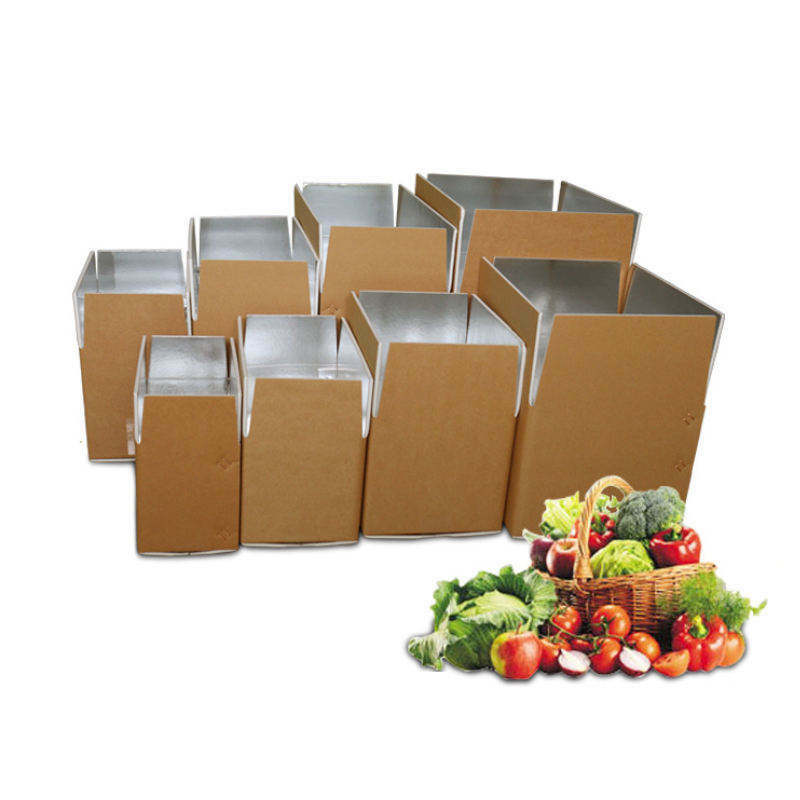 Индивидуальная продукция, оптовая продажа, изоляционные изолированные картонные коробки на заказ, упаковочная коробка для холодной доставки