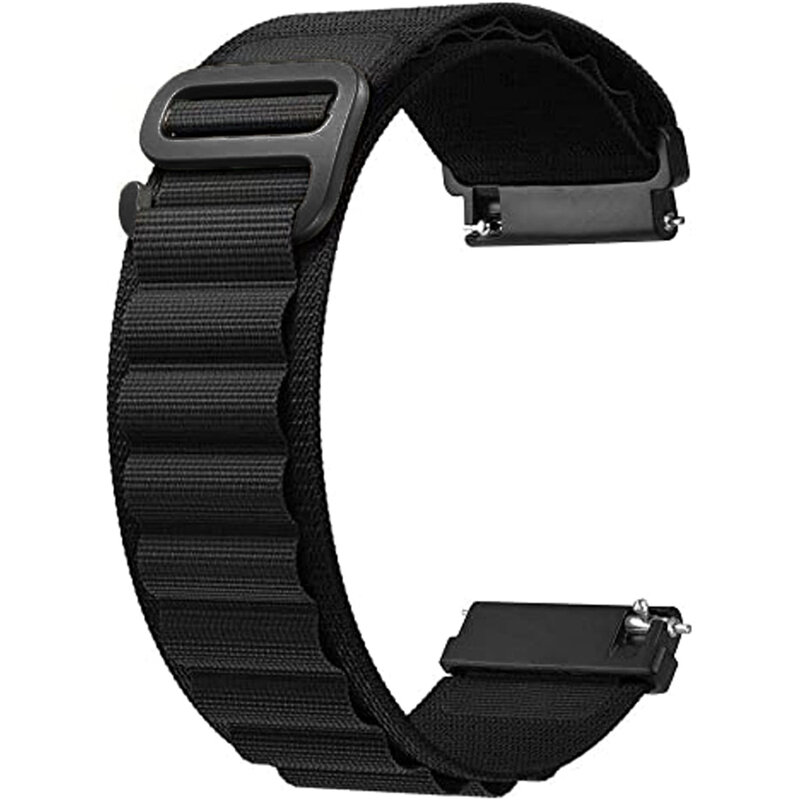 20mm 22mm Strap for Samsung Galaxy Watch 4 5 Pro Classic Gear S3 Active 2 Nylon loop correa Bracelet Amazfit GTS 2 3 4 mini Band