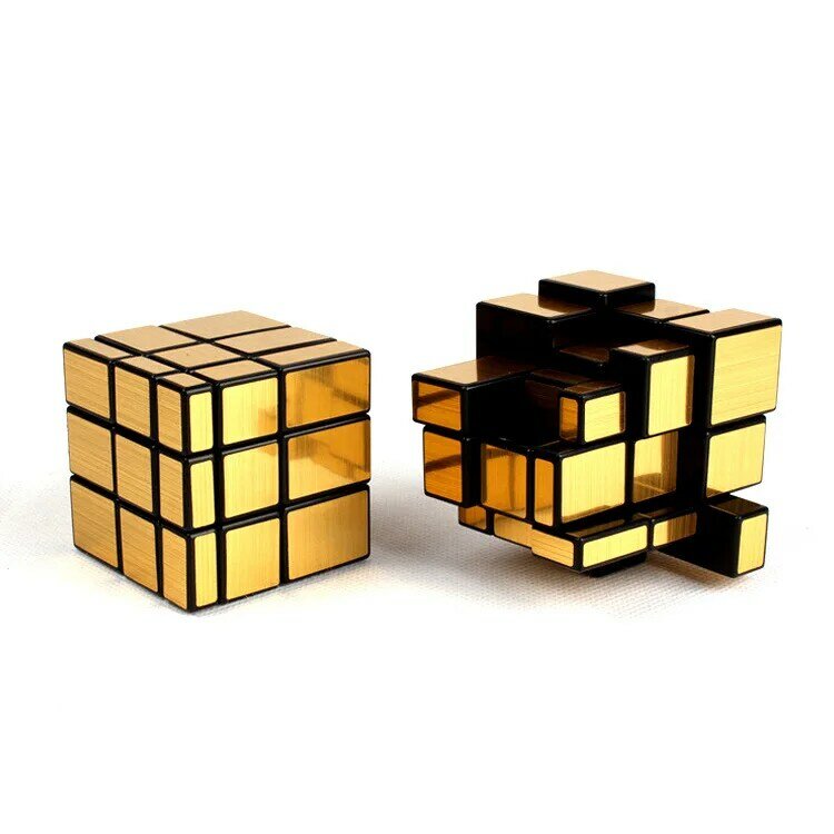 Cubo de espelho 3x3x3 cubo mágico velocidade cubo profissional quebra-cabeça cubo magico brinquedos para crianças espelho blocos alívio do estresse brinquedos