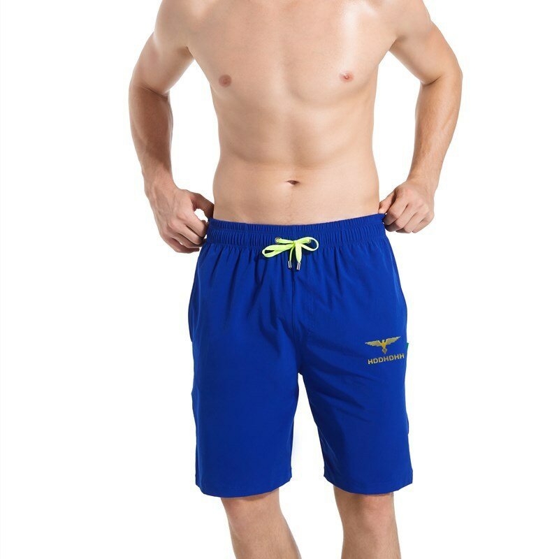 Pantalones cortos de playa para hombre, moda de verano, informales