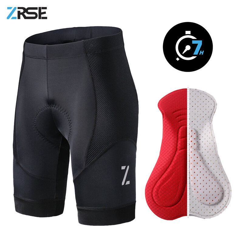 ZRSE-남성용 사이클링 반바지, MTB 자전거 의류, 자전거 타이츠, 젤 사이클 착용, 라이크라 샤모아 의류, 여름 2022