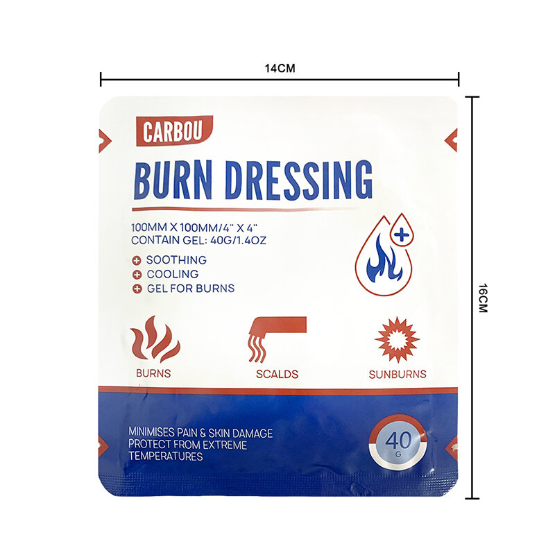 Burn Curativos Grande Kit De Primeiros Socorros, Burn Scald Acessórios, Export Emergency Kit
