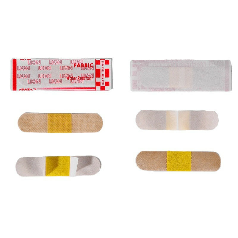 100pcs/pack Vliesstoffe Wunde Patch Atmungs Band Aid für Reise Camping Putze Erste Hilfe Klebstoff Bandagen Medizinische Haut band