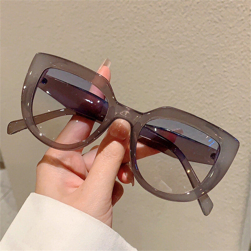 Vintage Cat Eye Sunglasses Woman Brand Designer Retro Mirror Sun Glasses Female Eyewear Fashion Driving Shades Oculos De Sol
