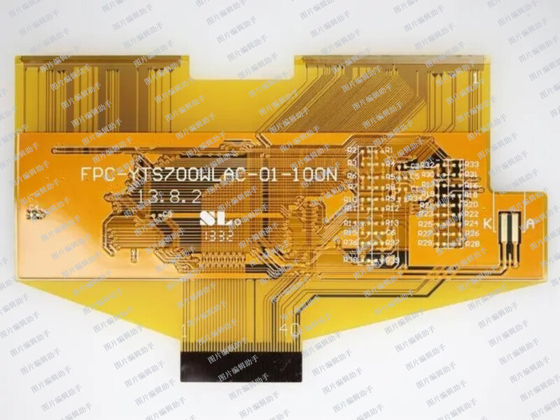 유연한 PCB 전자 회로 기판 제조 표면 절연 필름, 구리 0.035mm, 최소 솔더 마스크 브리지 0.1mm, 0.05mm
