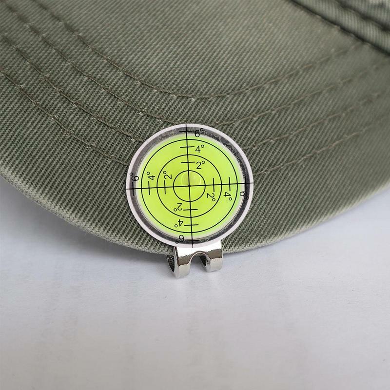 Golf Hat Clip, Putting Green Reader, marcador magnético, Golf Putting Aid Presentes com escala claramente visível para Golf Enthusias