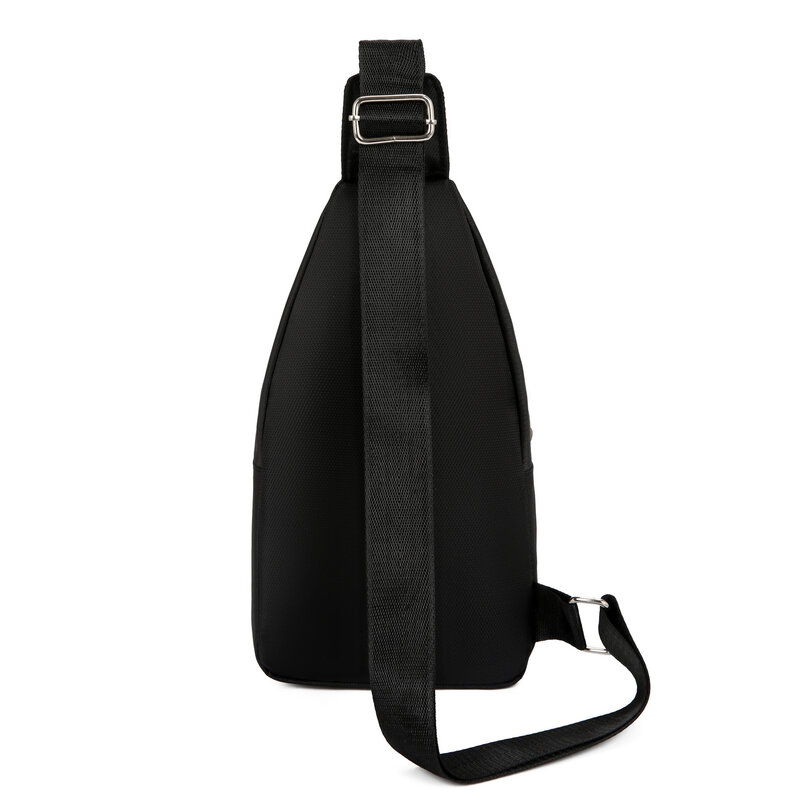 Waterproof and Hard-Wearing Chest Bag for Men Casual Business Oxford Cloth Messenger Bag Outdoor Men's Crossbody Trend Sling Bag
