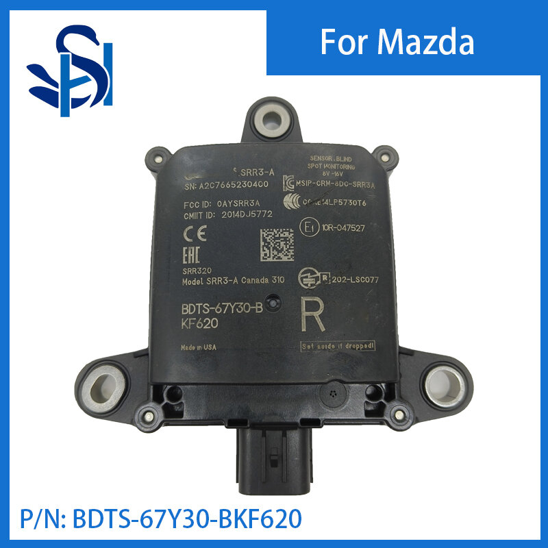 Módulo do sensor do radar para Mazda CX-30, monitor do ponto cego, BDTS-67Y30-C KF620