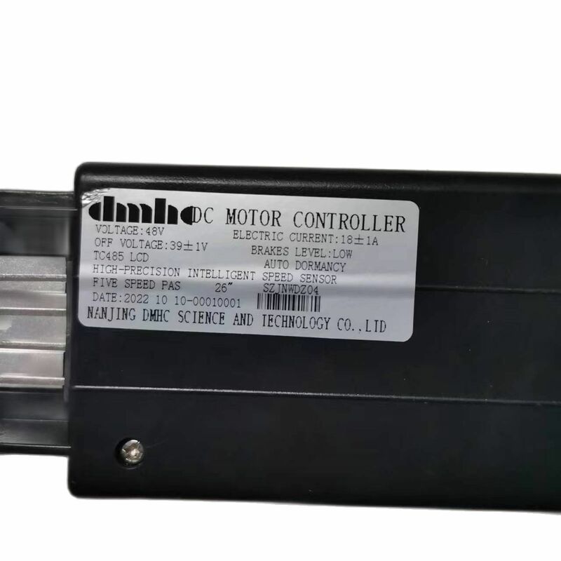 SZJNWDZ04 DMHC DC 모터 컨트롤러, 전기 자전거 부품, TC485 디스플레이 LCD, 26 인치, 5 단, PAS 센서 액세서리, 48V, 18A