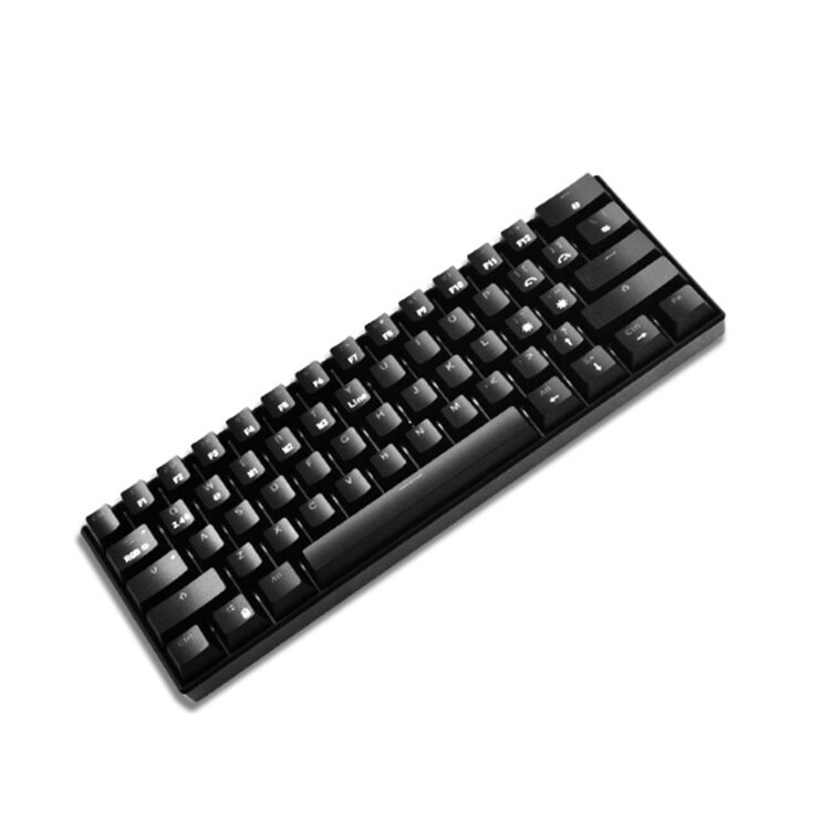 Высококачественная компактная игровая Беспроводная механическая клавиатура с 61 клавишами на заказ