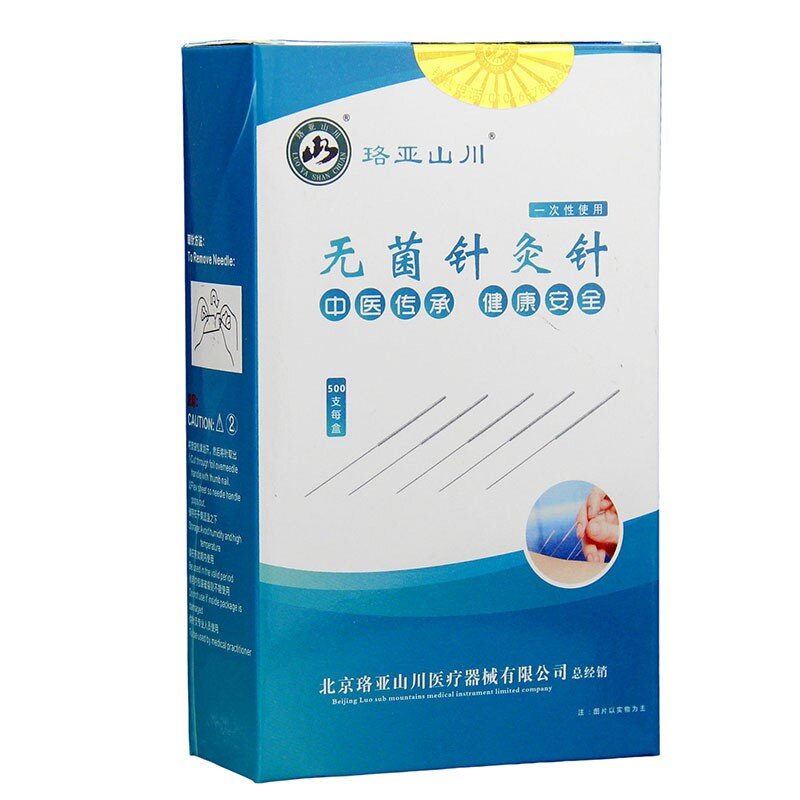 100pcs disposable acupuncture needle for single use with tube acupunctue beauty massage needle 0.16/18/20/25/30mm