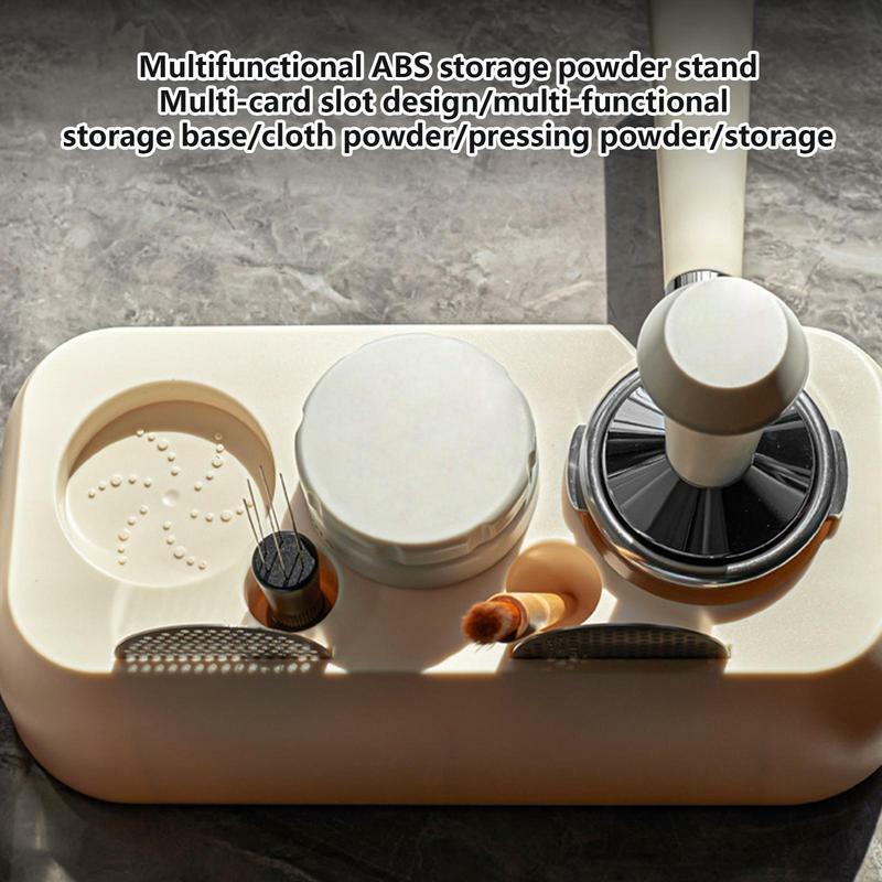 Soporte de mango de café ABS, soporte de almohadilla de apisonamiento, accesorios de café, herramientas baristas, 51-58mm