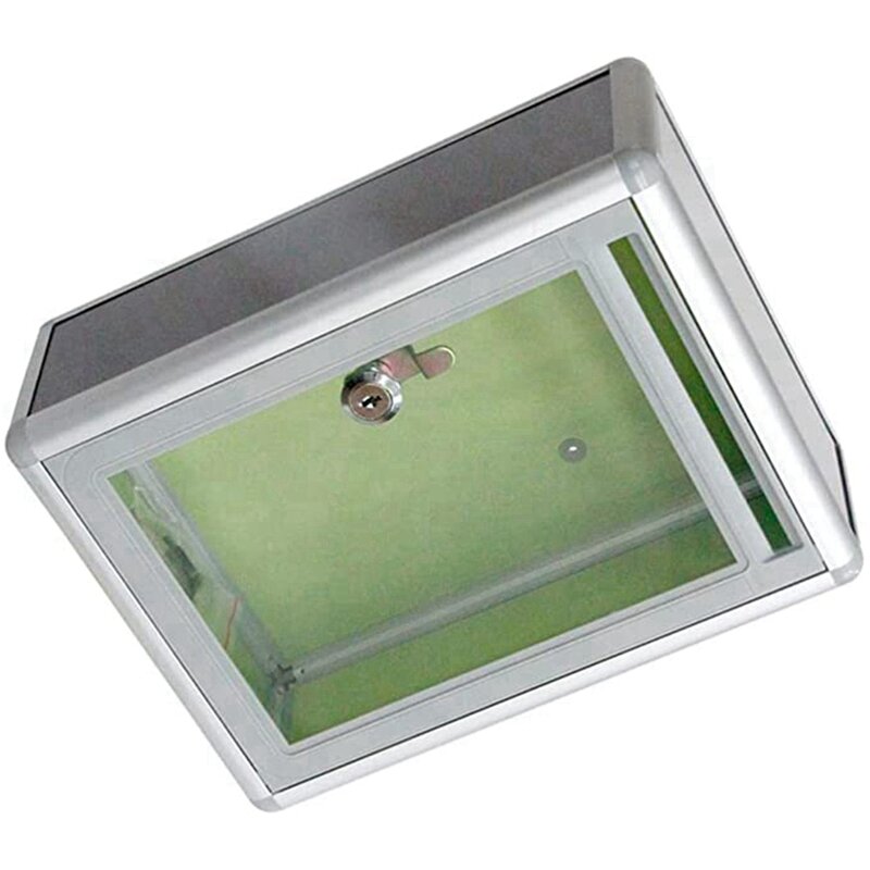 Caja de propuesta pequeña Bloqueable, caja de propuesta montada en la pared, oficina en casa con cerradura y llave