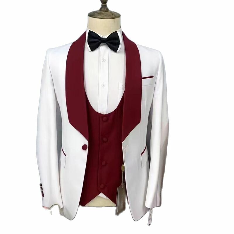Pronto para usar listra vertical pico lapela único breasted casamento noivo vestido inteligente negócios casual masculino ternos jaqueta blazer