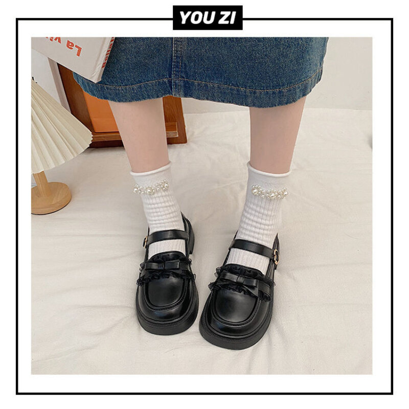 2024 Hot-selling Women's Shoes Fashionable Solid Color Summer PU Women's Shoes Round Toe Flat Bottom, Cute and Comfortable Shoes