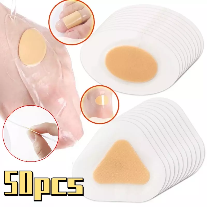 10-50 pz Gel di Silicone scarpe adesivi sollievo dal dolore Patch Liner tacco alto adesivo piedi cura adesivo cuscinetti idrocolloidi cuscini