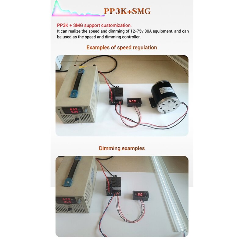 Générateur de signal d'affichage à cristaux liquides de mode de touristes ZK-PP3K 1Hz-99 tiens z PWM