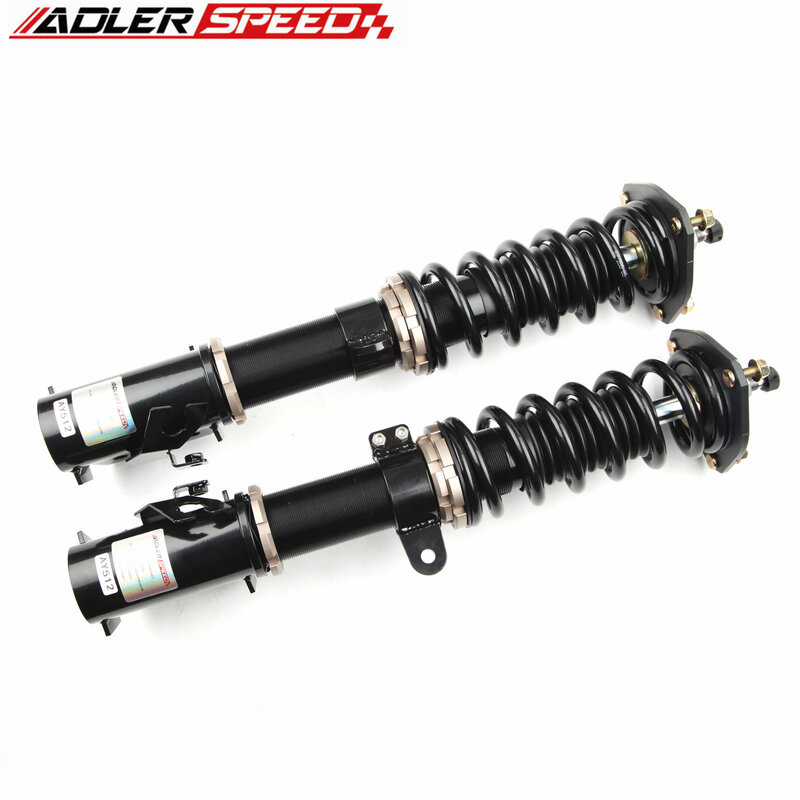 ADLERSPEED 32 Way Mono Tube Coilover Suspension Lowering Kit For NISSAN NX 91-93